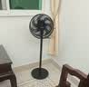 美的（Midea）【超级单品】七叶轻音立式电风扇家用柔风落地扇台式桌面小型风扇大风量节能摇头宿舍电扇 SAF30AB 实拍图