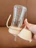Grosmimi格罗咪咪吸管杯婴儿童水杯学直饮杯吸管奶瓶6-12月1-3岁以上通用 泡泡熊(重力球+直管) 300ML 实拍图