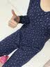 ubras26年新款呼呼睡薰衣草深睡女士带杯睡眠睡衣高级感居家服套装 【色系上新】长袖长裤【带杯】-深蓝底薰衣草 L 实拍图