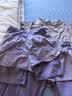 百思绒潮流时尚高尔夫网球羽毛球服女短袖大码宽松马拉松跑步运动套装 实拍图