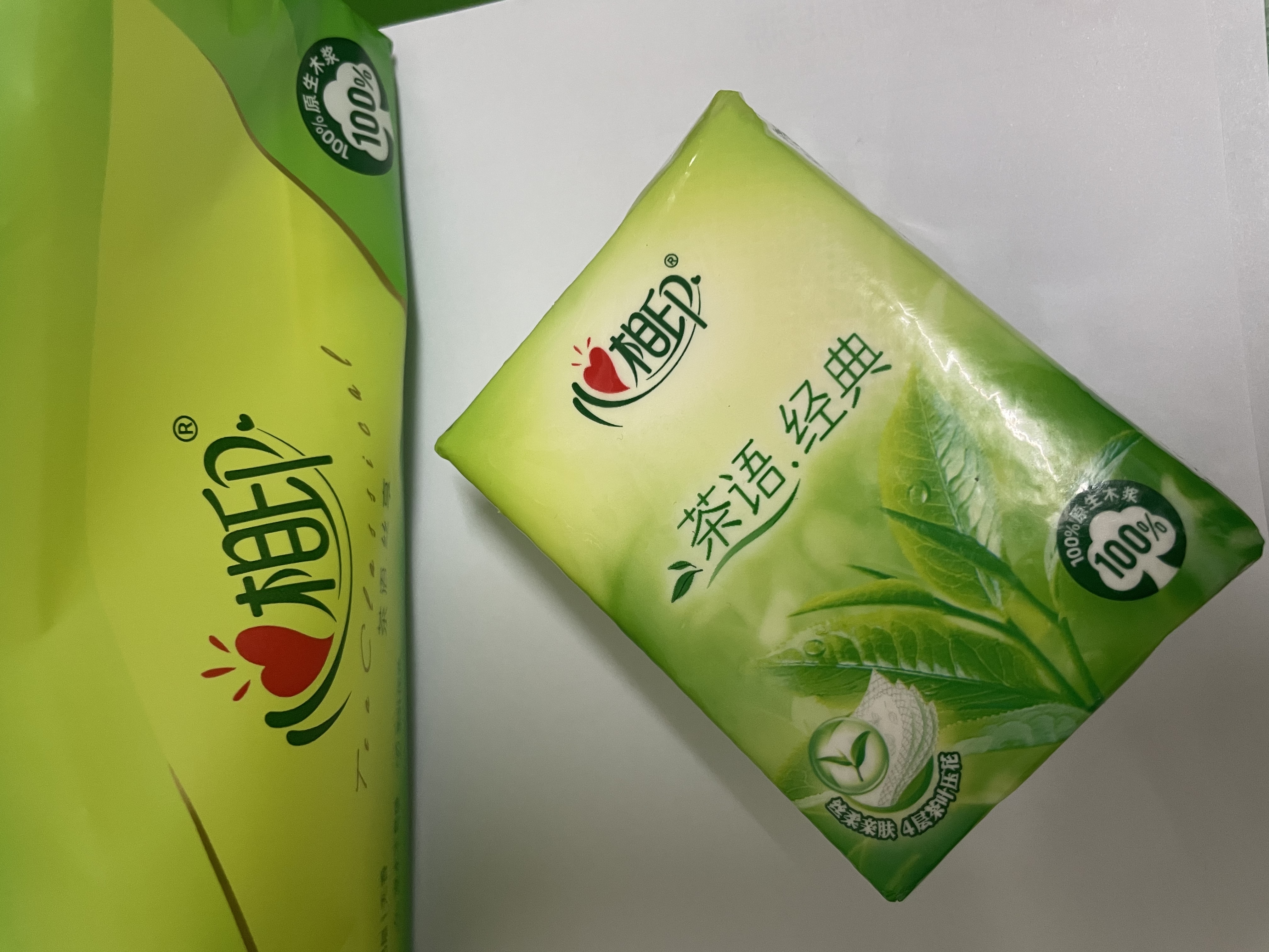 心相印【樊振东推荐】手帕纸茶语经典淡茶香 4层7片*72包纸巾整箱销售 实拍图