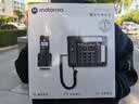 摩托罗拉(Motorola)数字无绳录音电话机 子母机一拖一 办公家用 通话录音可扩展子机C7001C（黑色） 实拍图