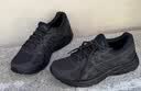 亚瑟士ASICS网面跑鞋百搭男鞋缓震运动鞋透气跑步鞋 GEL-CONTEND 4 黑色/黑色 42.5 实拍图