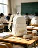 彪马（PUMA）户外通勤大容量双肩背包大学生运动书包电脑包077482 白色-13 OSFA/均码 实拍图