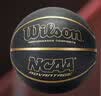 Wilson威尔胜NCAA ADVANTAGE橡胶黑金成人室外标准7号篮球 实拍图