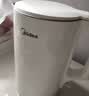 美的（Midea）电热水壶电水壶大容量家用烧水壶泡茶0涂层 食品级304不锈钢自动断电 双层防烫无缝内胆大功率 1.5L 【一键开盖I无缝内胆】 实拍图