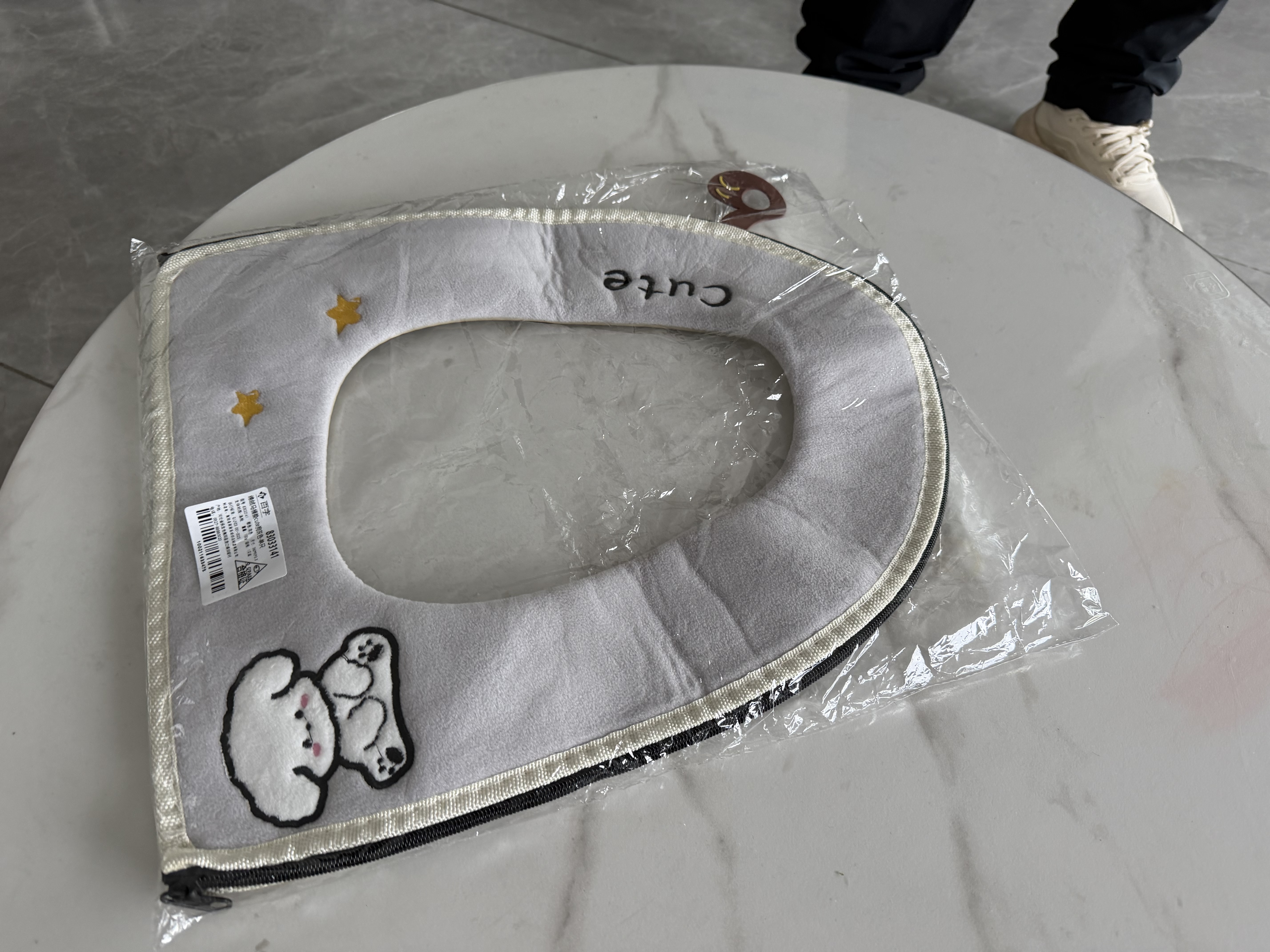 百字马桶垫坐便垫冬季加绒加厚保暖亲肤水晶绒可水洗四季通用使用不掉毛安装方便 实拍图
