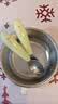 babycare儿童不锈钢叉勺 辅食勺训练勺辅宝宝餐具便携勺子 威力特粉饭盒 实拍图