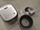 美的（Midea）电饭煲1-8人4升大容量火旋风IH加热纯钛内胆0涂层不粘锅家用电饭锅MB-HC4076T美食大赛同款 实拍图