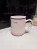 膳魔师（THERMOS）保温杯304钢男女士居家办公410ml咖啡杯茶杯保冷水杯子TCDJ-WH 实拍图