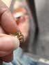 中国黄金（CHINA GOLD）福袋黄金项链女钱袋子足金吊坠生日礼物送女朋友老婆 （金重约1g）赠银链 实拍图