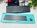 罗技（Logitech）MK235 键鼠套装 无线键鼠套装 办公键鼠套装  防泼溅防指纹 全尺寸 带无线2.4G接收器 黑 实拍图