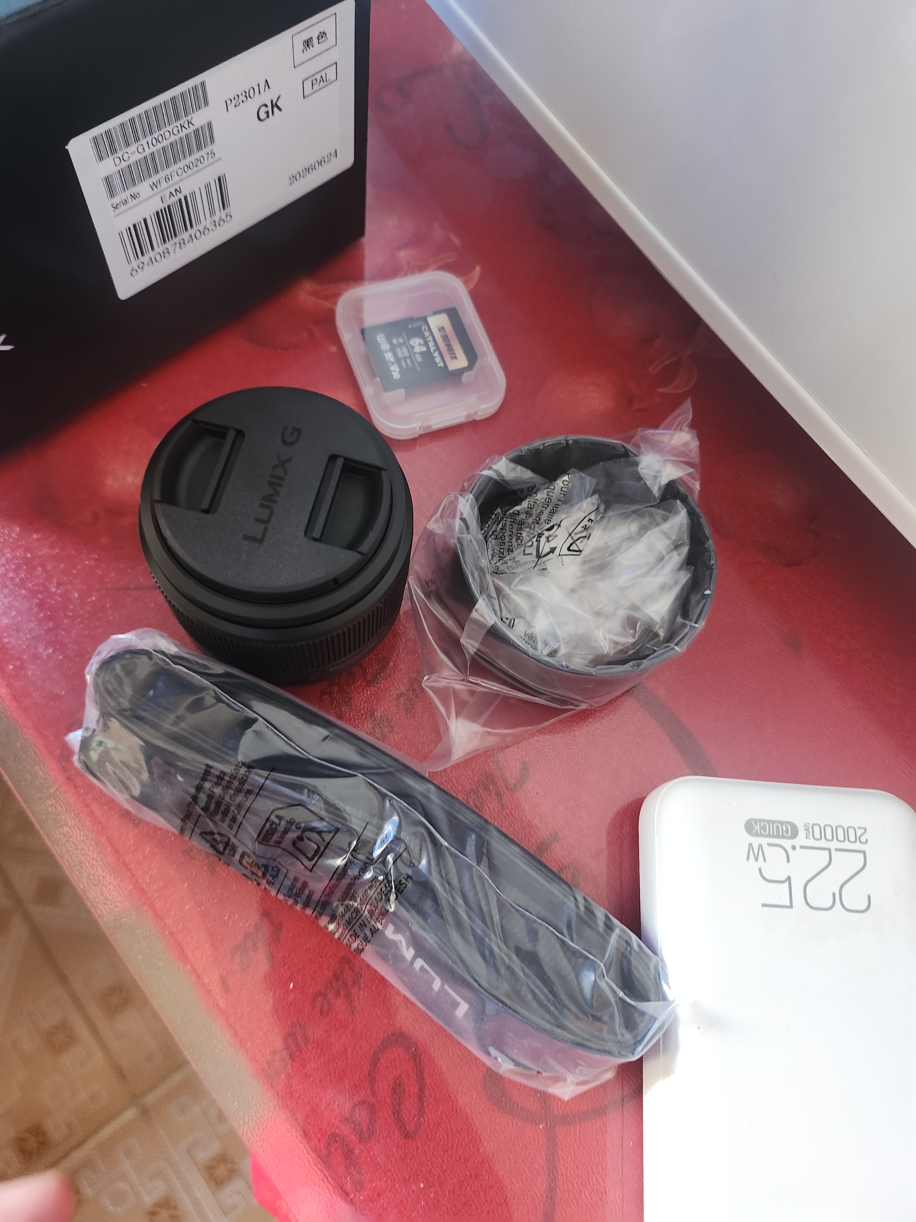 松下（Panasonic）Lumix G100D M43画幅相机 M43卡口 微单相机 无反数码相机 G100D单机+【25mmF1.7】单镜头定焦 实拍图
