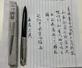 英雄（HERO）钢笔616S 金属杆暗尖墨水笔 经典老式升级款 黑色银帽 暗尖美工 实拍图