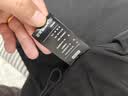 京东京造羽绒服男女情侣款鸭绒冬季保暖外套面包服加厚短款黑色 2XL 实拍图