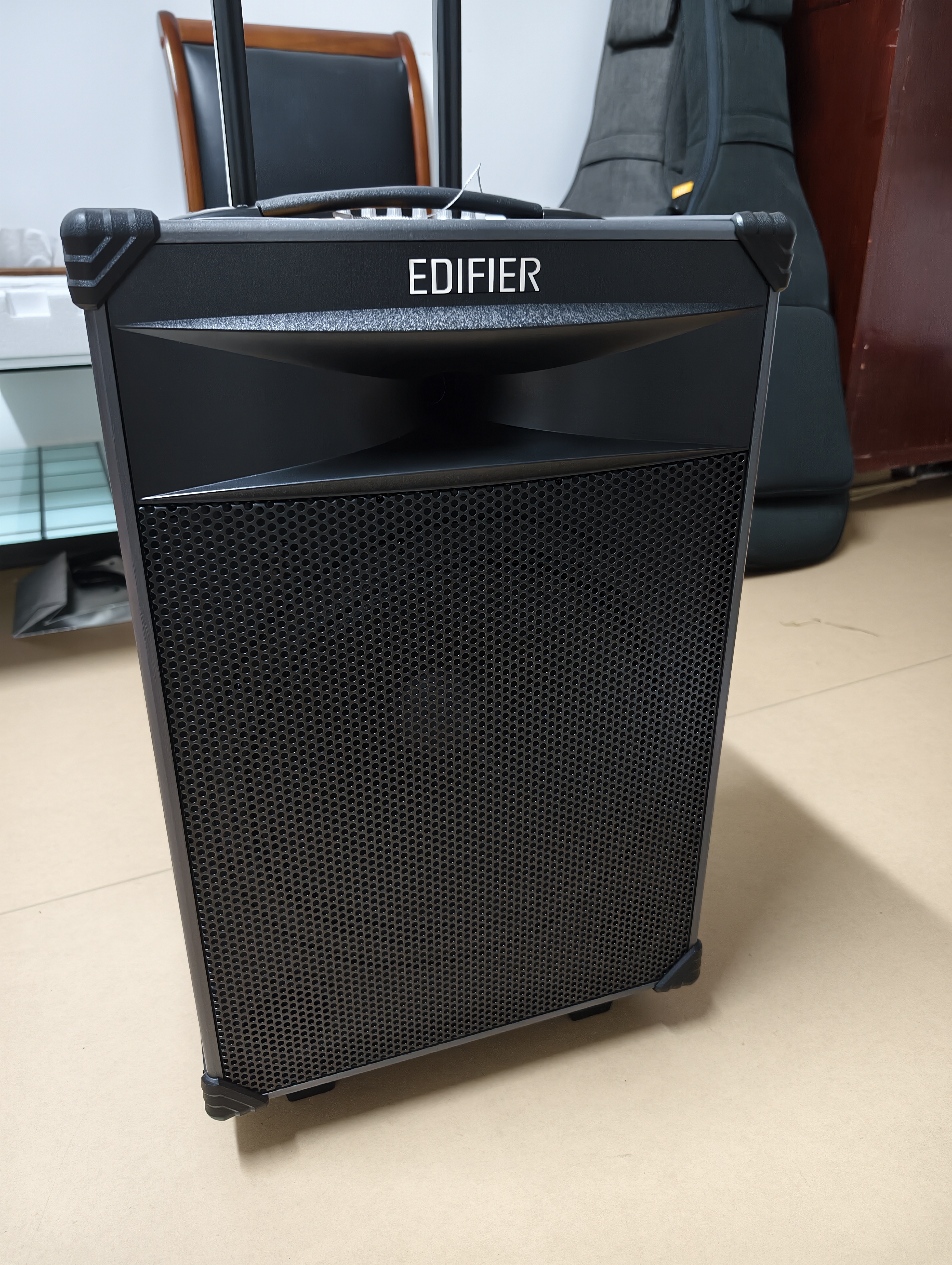 漫步者（EDIFIER）PW312 12英寸舞台户外移动音箱 高保真音响广场舞ktv露营电木吉他民谣乐器音箱 实拍图