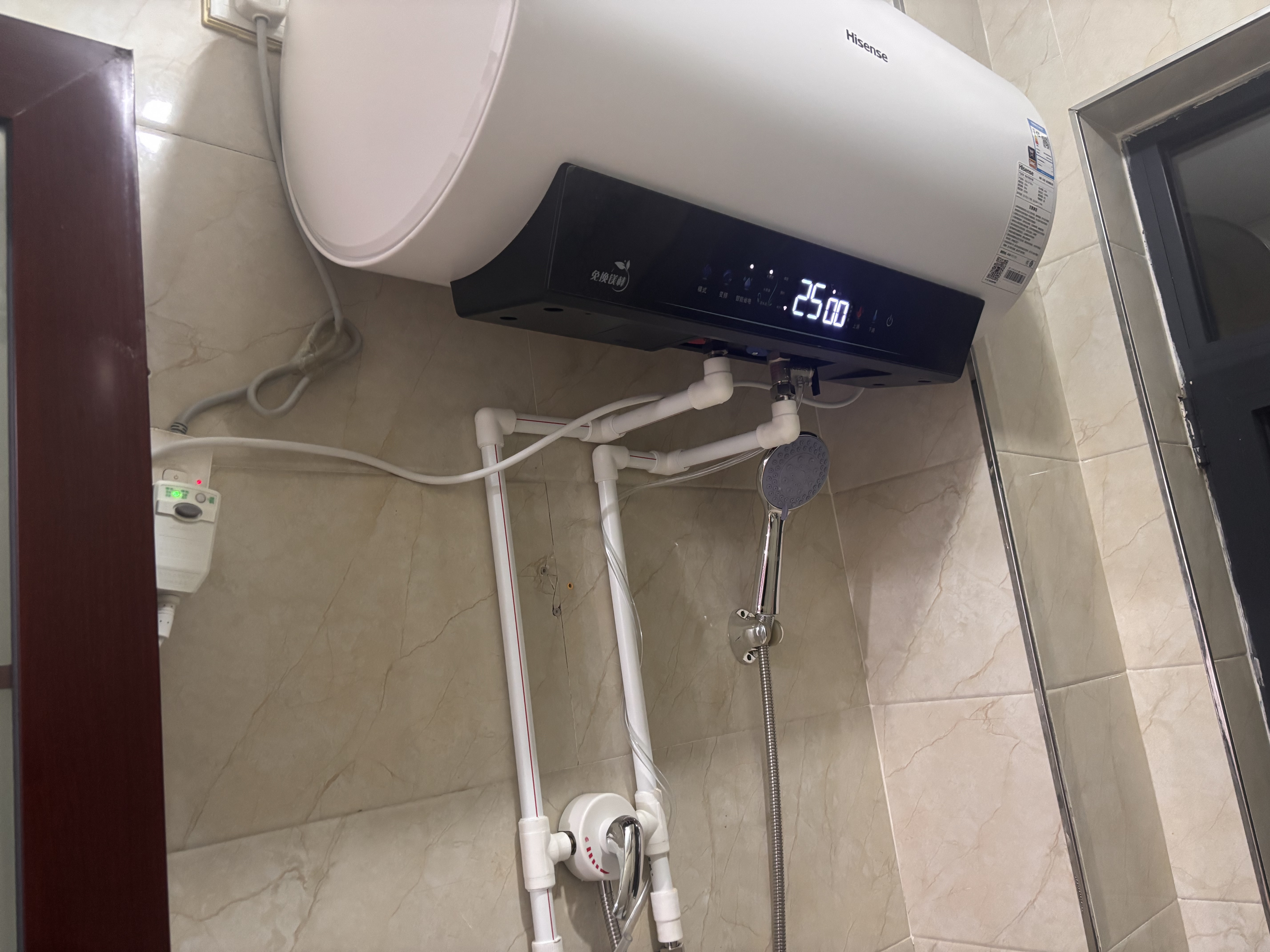 海信（Hisense）3200W变频速热一级能效免换镁棒10倍增容60升家用电热水器ES60-DY10Pro 以旧换新国家补贴15% 实拍图