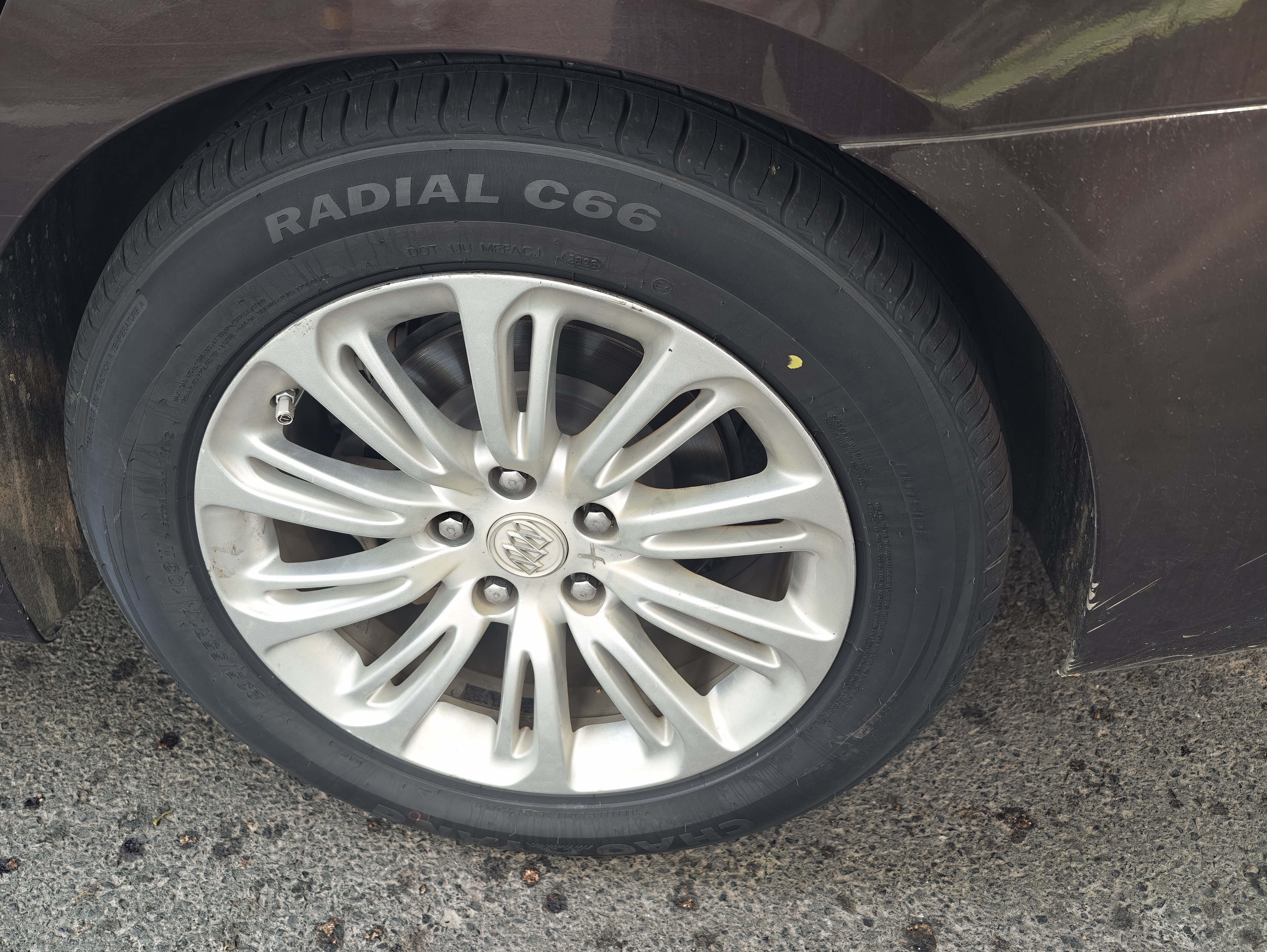 朝阳轮胎 汽车轮胎 235/55R17 103W C66 适配途观/奥迪Q3/君越 实拍图