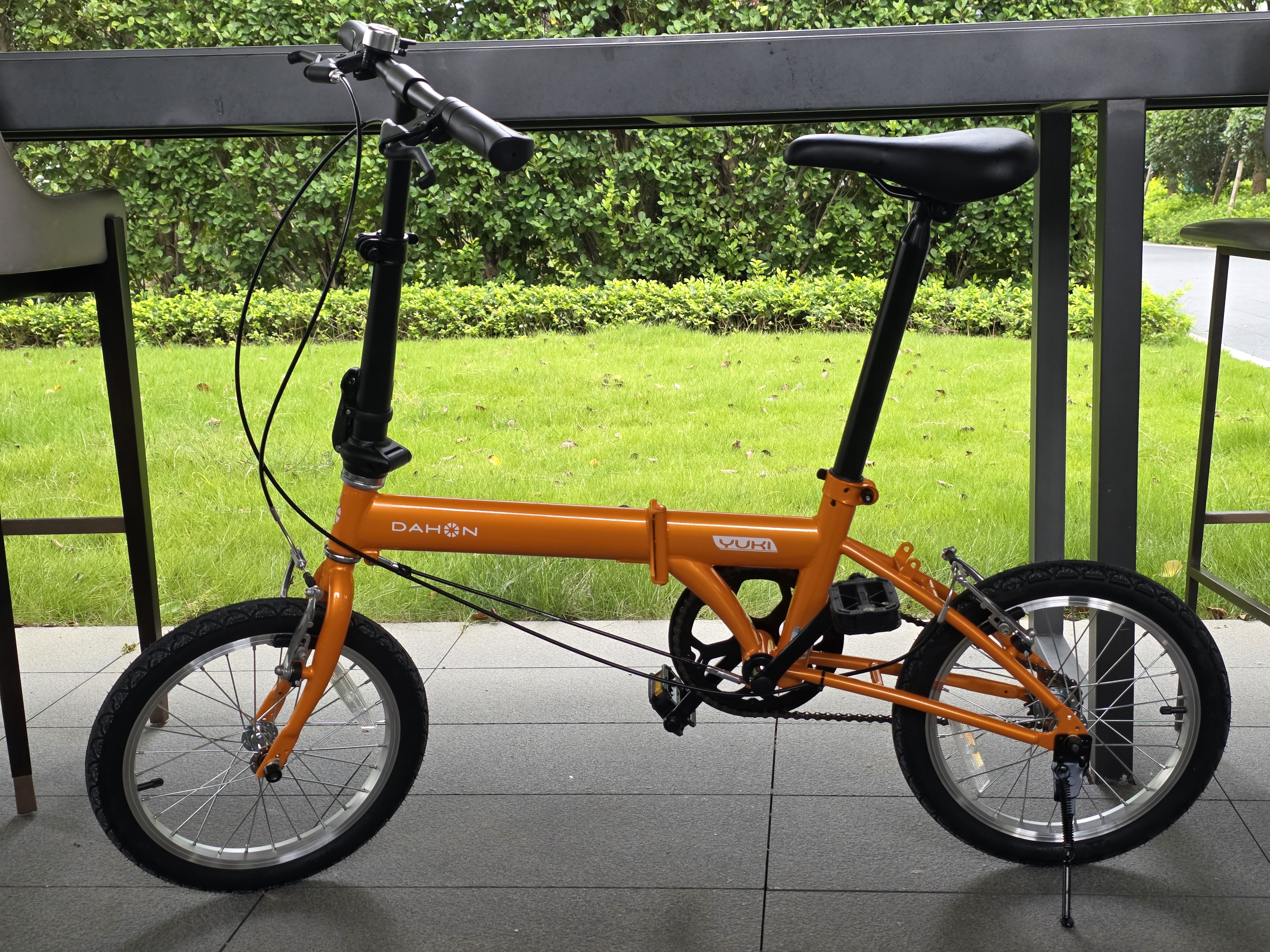 大行（DAHON）KT610折叠自行车16英寸城市通勤迷你成人男女学生便携小轮单车 橙色 实拍图