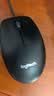 罗技（Logitech）M91P（同M90外型）有线鼠标 家用办公鼠标 电脑笔记本鼠标 左右手通用对称鼠标  黑色 实拍图