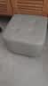 家逸（JIAYI）万向轮移动小凳子客厅茶几沙发凳家用矮凳滑轮板凳软包换鞋脚踏凳 实拍图