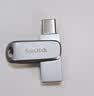 Sandisk闪迪128GB Type-C USB3.2 手机U盘DDC4 读速高达400MB/s 自动备份 手机电脑两用 金属双接口大容量优盘 实拍图