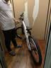 千里达26款M985ELITE山地自行车禧玛诺21速油压碟刹学生成人通勤单车 云帆白- 21速 27.5*15寸 推荐:150-170cm左右 实拍图