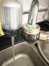 美的（Midea）水龙头过滤器家用厨房自来水净水器 活性炭12级精滤 可清洗 除氯除异味除垢 通用安装前置滤水器 4芯装【4年免换芯】活性炭增强版滤芯 实拍图