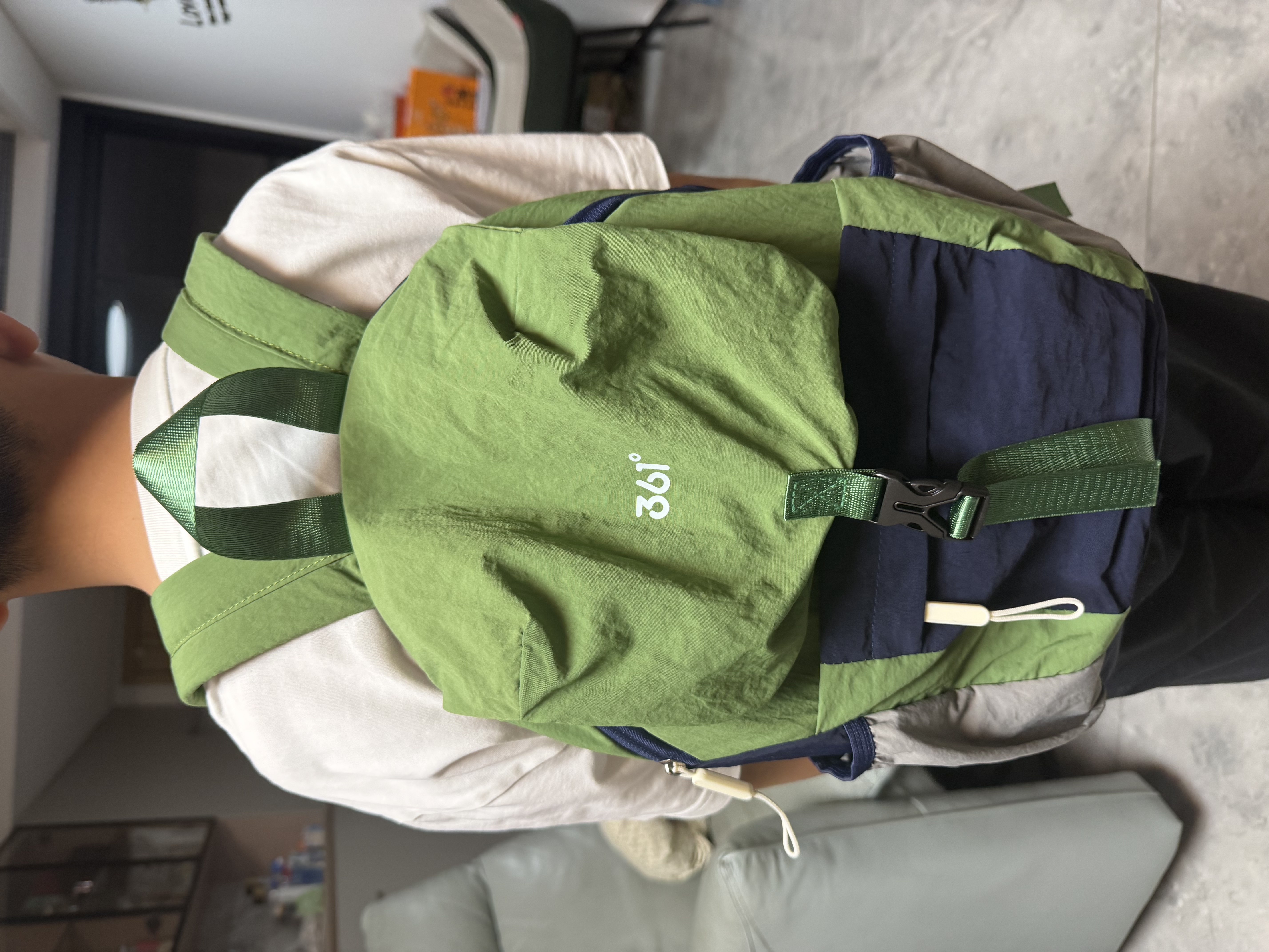 361°双肩包男孩幼儿园书包女2026年新款春游宝宝出游轻便减负户外背包 实拍图