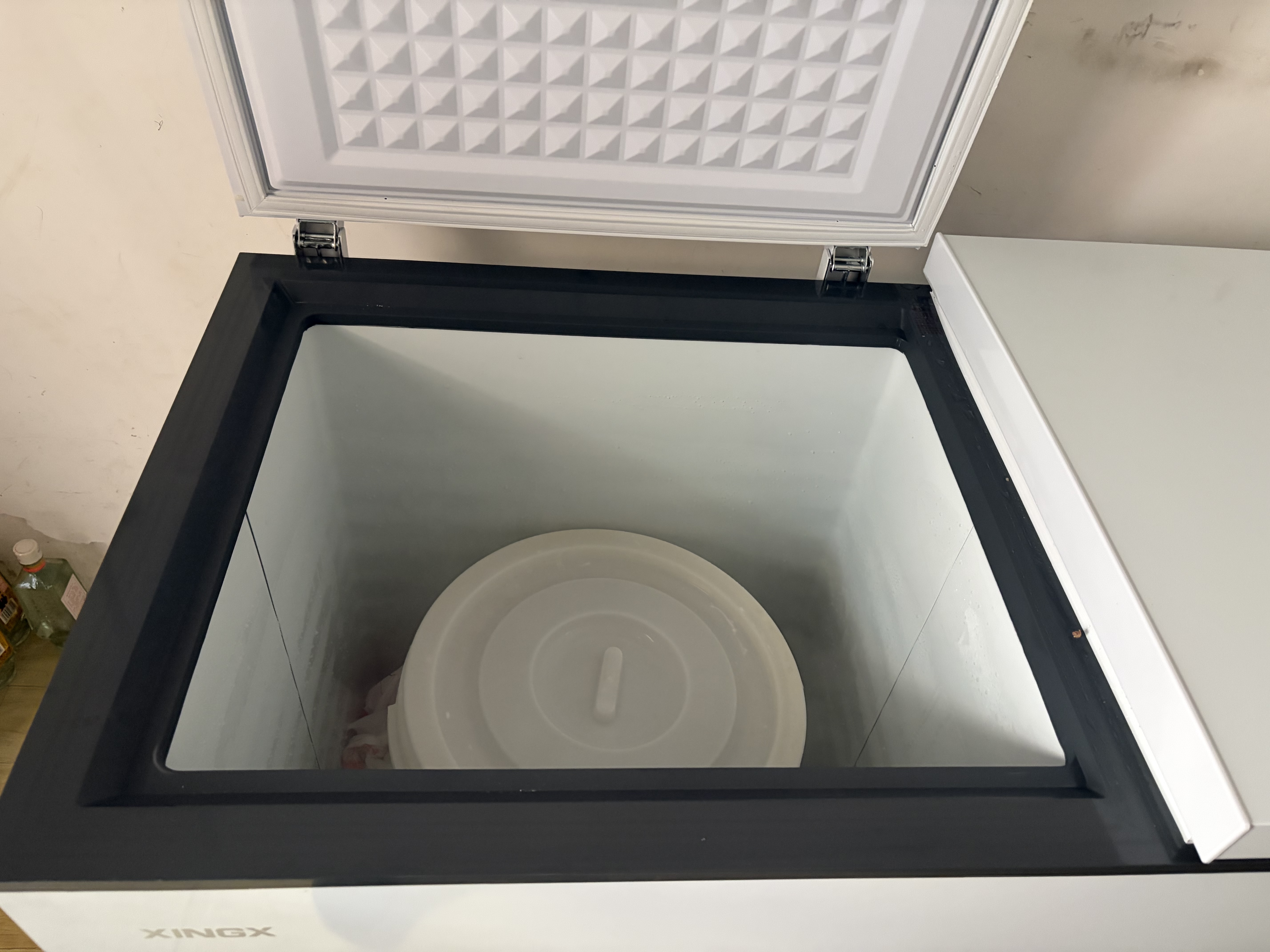 星星（XINGX）315L双温家用卧式冰柜 大容量保鲜节能卧式冰箱 冷藏冷冻双温双箱减霜冷柜 BCD-315JE 以旧换新 实拍图