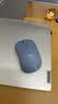 罗技（Logitech）M221 轻音鼠标 无线鼠标 办公鼠标 对称鼠标 带无线微型接收器 雾霭蓝 实拍图