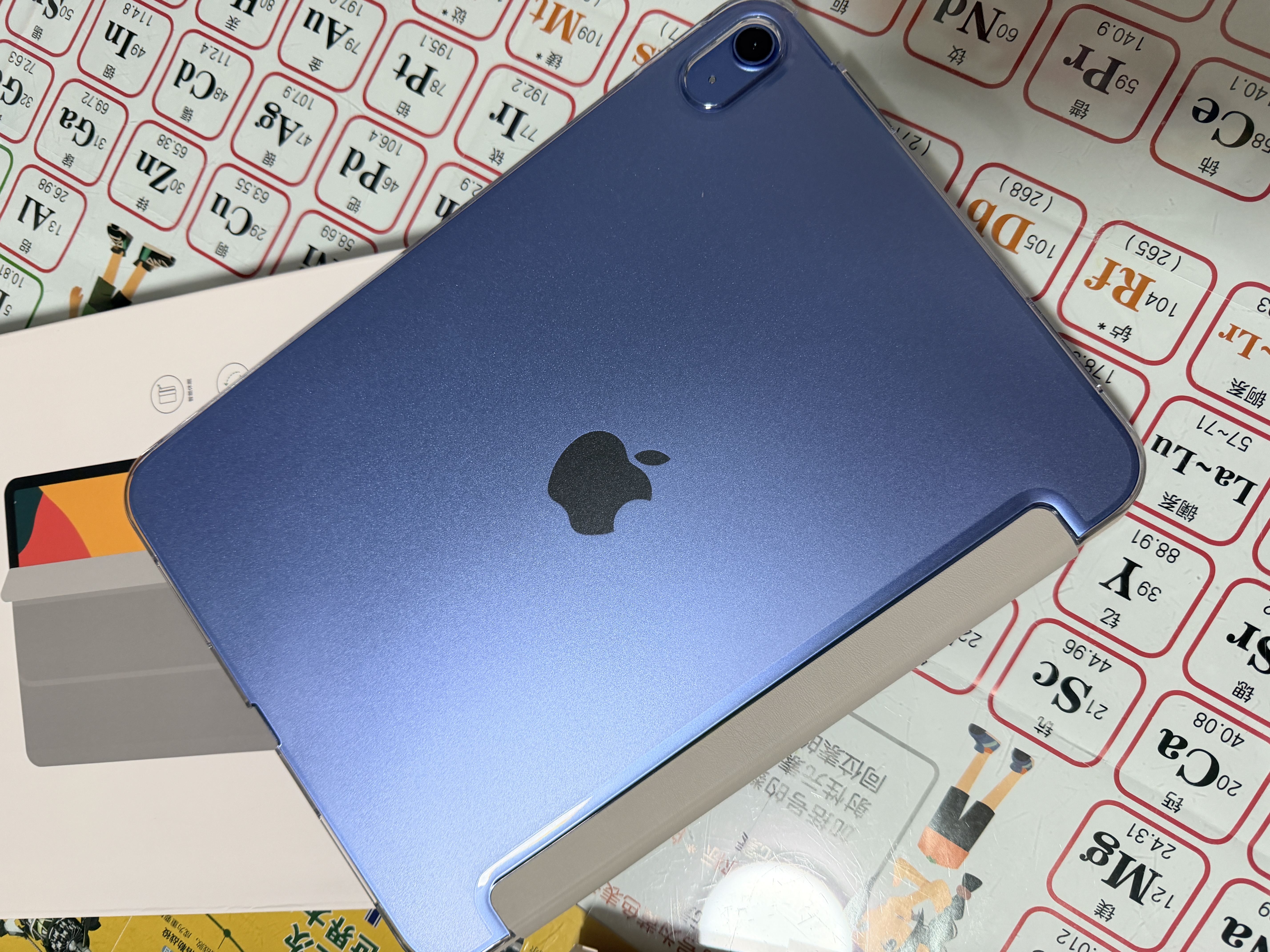 绿联适用iPad11保护壳2025款11英寸A16芯片通用ipad10第十代苹果平板保护套磨砂支架轻薄防弯白灰色 实拍图