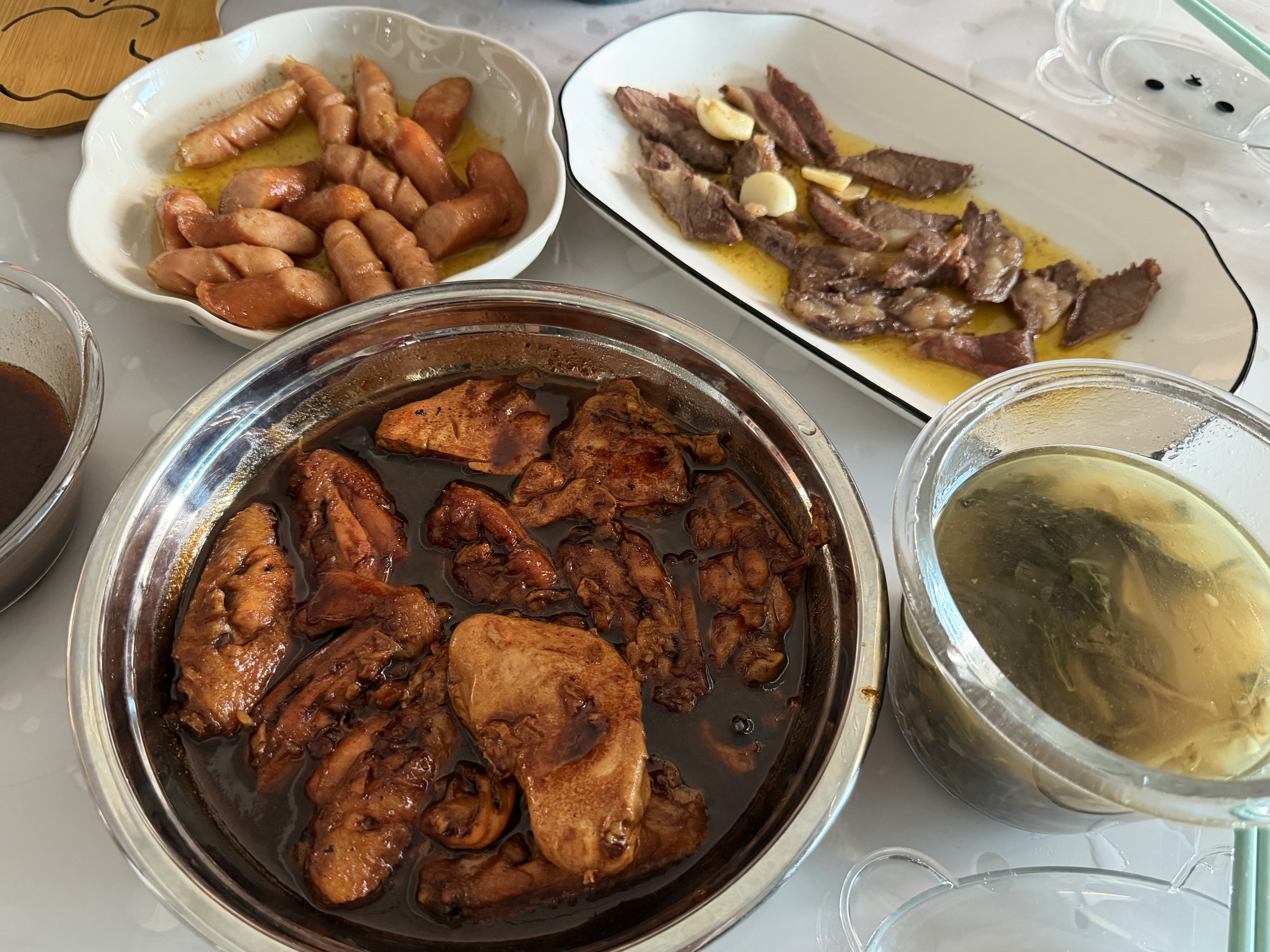 圣农鸡翅中净重2斤 鸡中翅大翅中 可乐鸡翅盐焗烧烤食材原料 美食大赛 实拍图