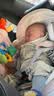 Heekin引领者儿童安全座椅汽车车载用0-12岁新生婴儿宝宝175°可坐可躺 香槟金-智能MAX(智能版加配+全罩式遮阳棚) 实拍图