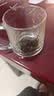 青苹果无铅玻璃泡茶杯带盖把手水杯350ML两只国庆节结婚家用待客 实拍图