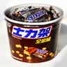 士力架花生夹心巧克力 碗装23条460g 休闲零食 糖果 送礼物 能量棒 实拍图