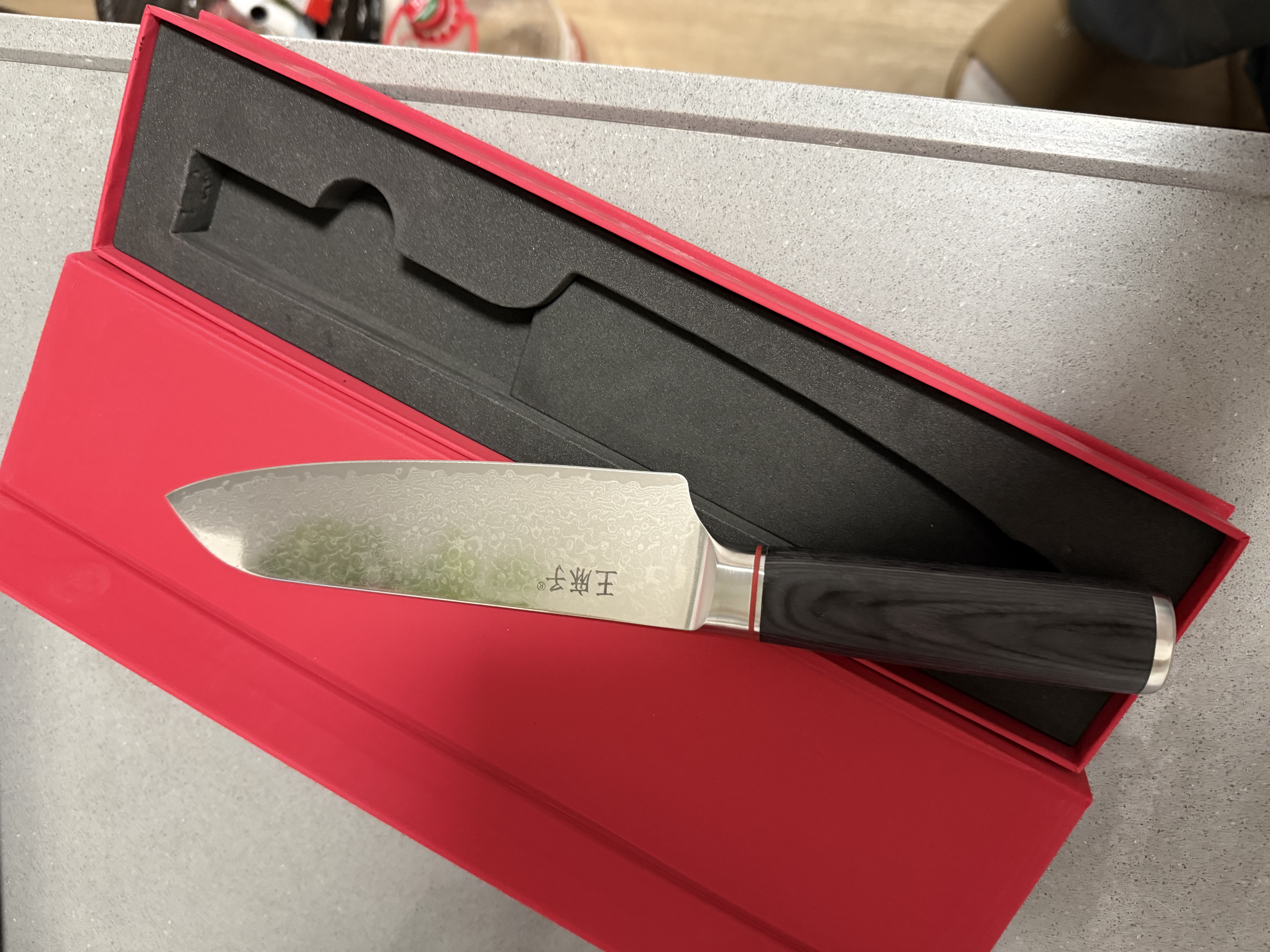 王麻子多用刀大马士革钢 家用刀具菜刀水果刀瓜果刀锋利厨房专用料理刀 实拍图