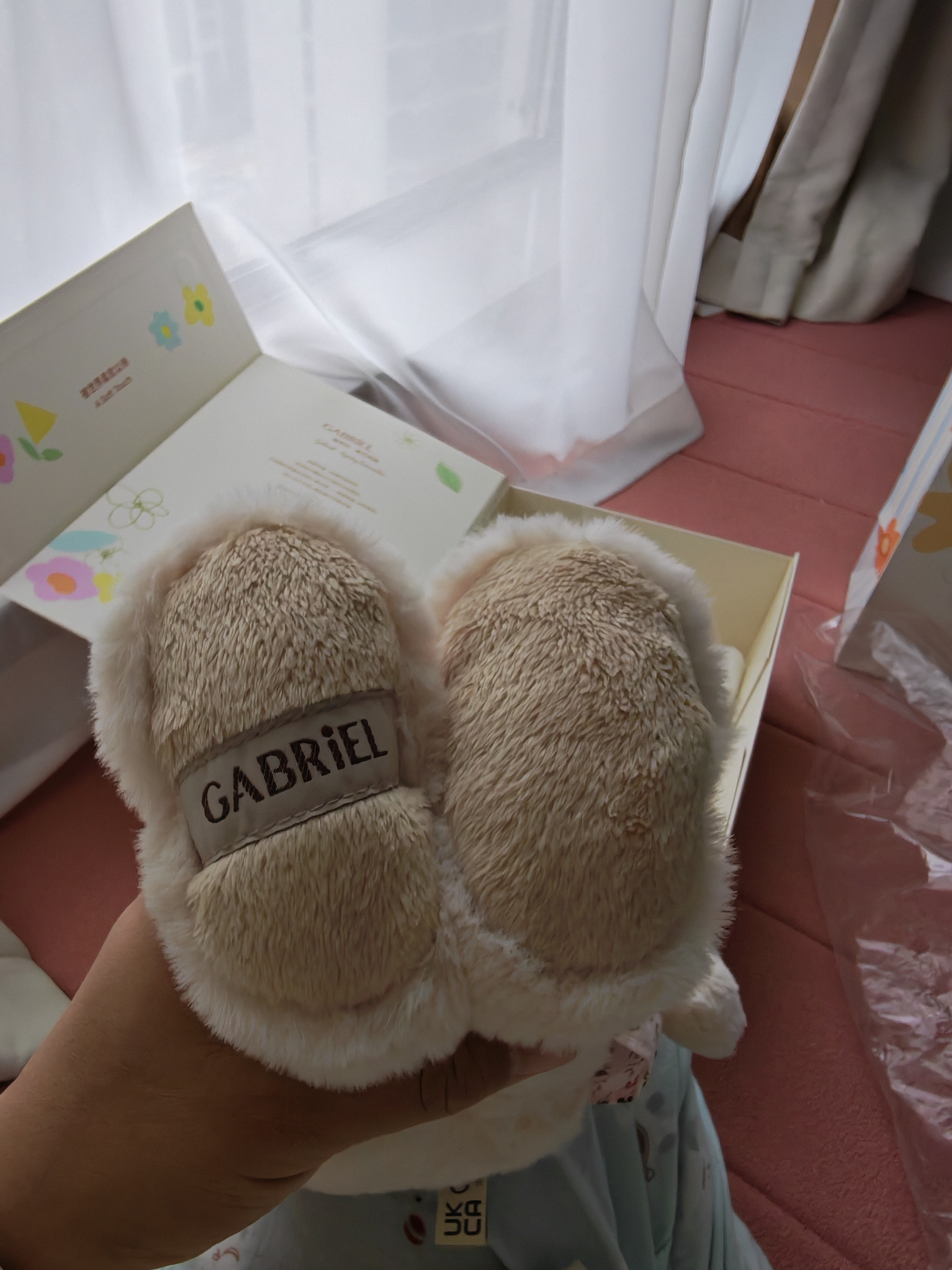 伽百利（Gabriel）毛绒兔子玩偶公仔娃娃实用礼物生日礼物女士送老婆女孩女生儿童 小甜心 高端礼盒款（送礼袋） 30cm 实拍图