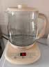 九阳（Joyoung）1.8L大容量养生壶煮茶器 316L不锈钢材质茶篮 800W大功率恒温冲奶花茶壶电烧水壶K18D-WY601(茶) 实拍图