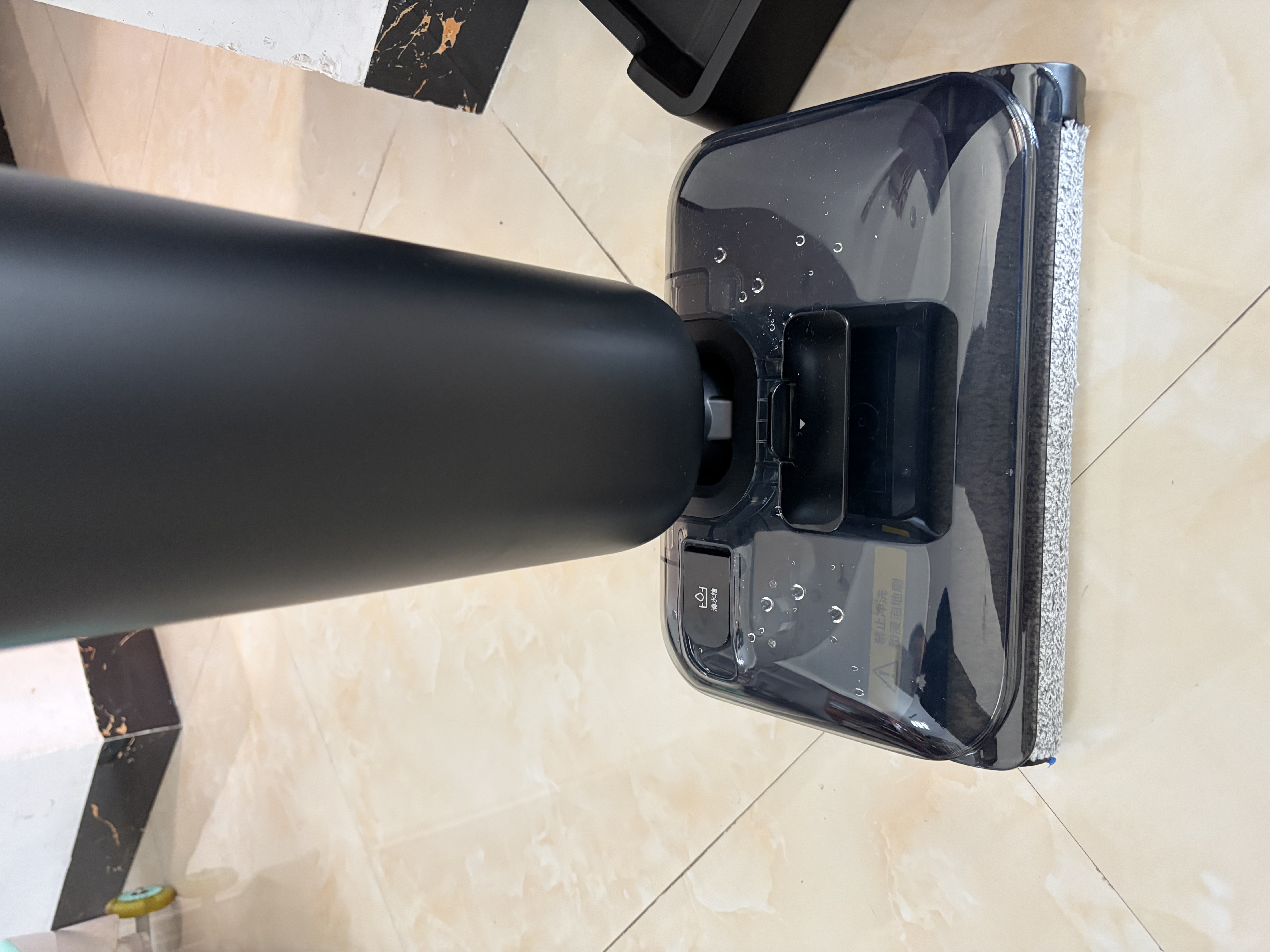 美的（Midea）净味洗地机S50Lite 洗拖吸一体自动清洗【大吸力 轻量超薄平躺】家用拖地扫地机毛发防缠绕 实拍图