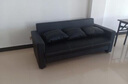 诺雄 办公沙发简约现代三人位办公家具商务会客接待办公室沙发茶几组合 西皮  黑 单人位  沙发 实拍图