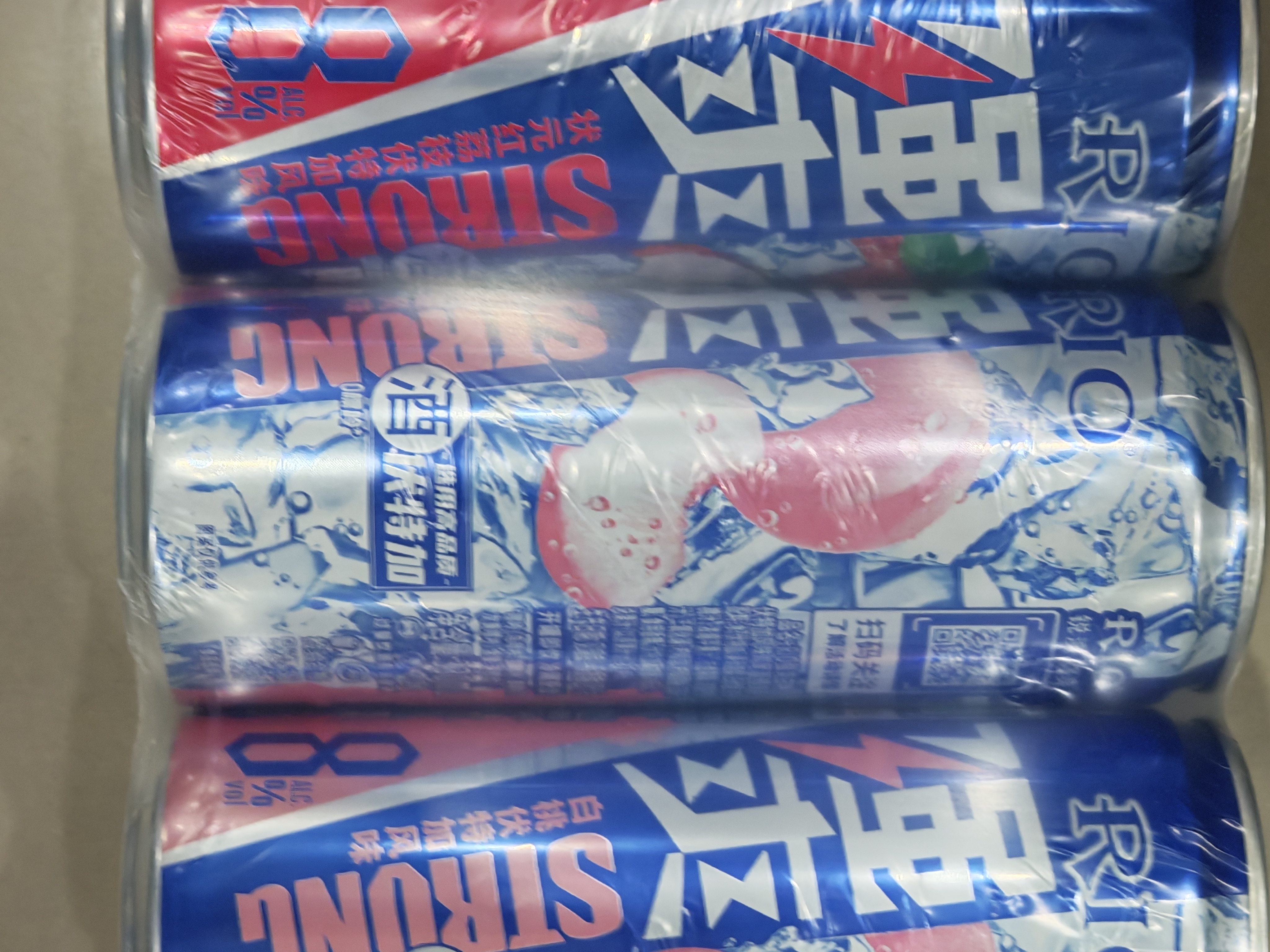 锐澳（RIO）洋酒 预调酒 鸡尾酒 冰饮果酒甜酒伏特加 强爽8度系列 330ml*12罐 实拍图