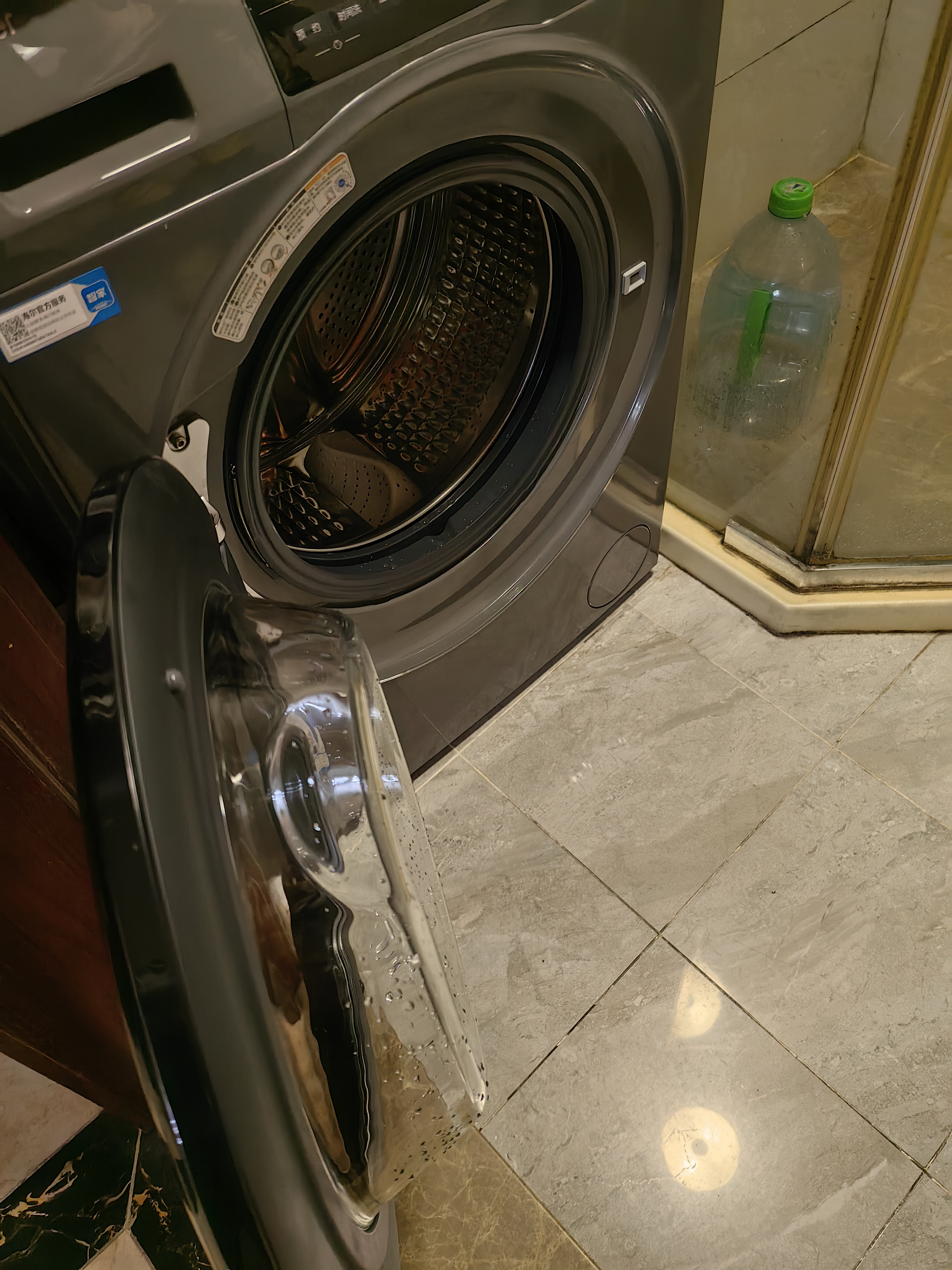 海尔（Haier）出品统帅滚筒洗衣机 全自动家用小户型  8公斤超薄嵌入 京东自营以旧换新补贴 G80B22SGTD 实拍图