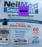 neilmed洗鼻器成人鼻腔冲洗器生理盐水开学240ml+2.08g*60包洗鼻盐 礼品 实拍图