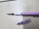 斑马牌（ZEBRA）MA85自动铅笔DelGuard0.5mm幼儿园小学生一年级绘画活动铅笔高颜值学习文具用品 格子紫杆1支 实拍图