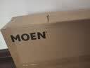 摩恩（MOEN）恒温花洒淋浴套装贴墙琴键大置物自洁除垢增压喷枪淋浴器星舰Pro 实拍图