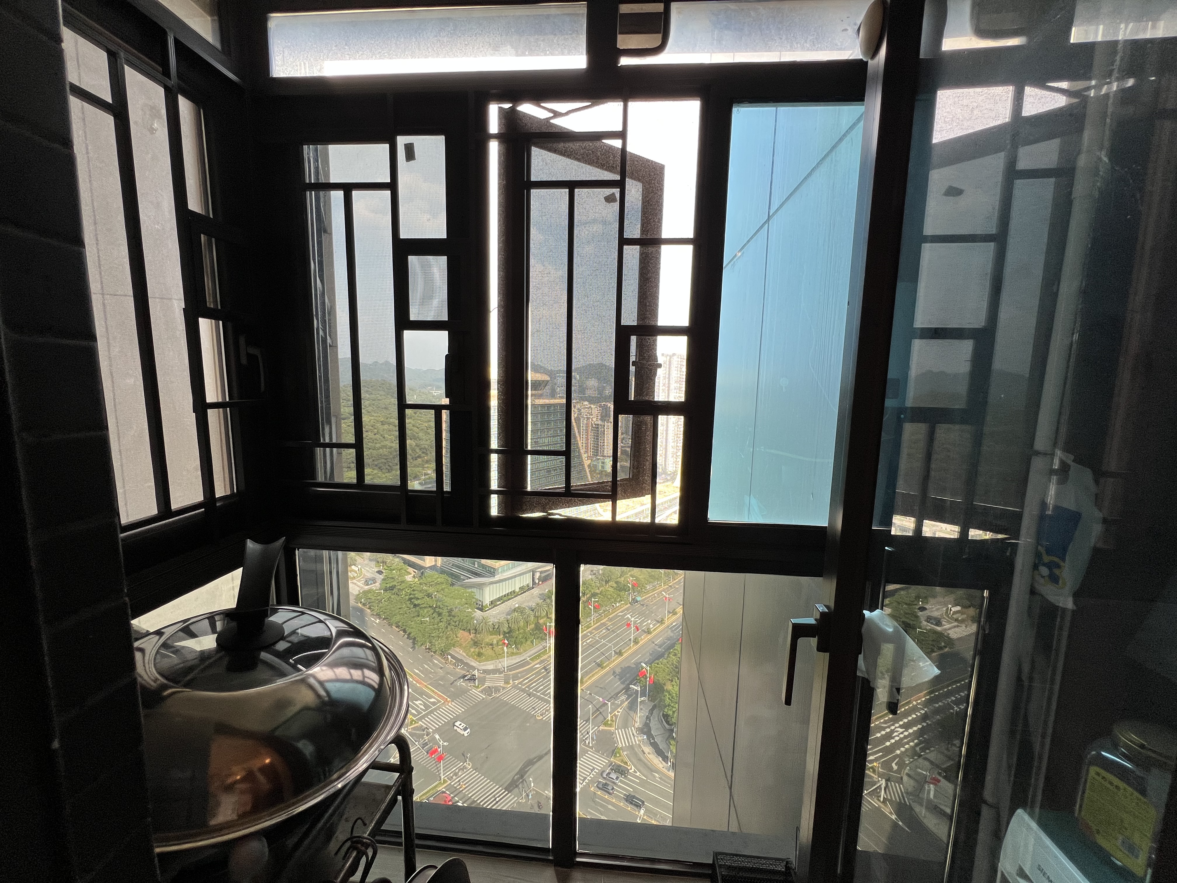 墨斗鱼玻璃窗户防晒隔热膜0.9*5m 半遮光阳台遮阳贴纸挡阳光窗贴纸 实拍图