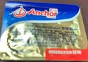 安佳(Anchor)新西兰进口 动物黄油原味无添加盐10g*40早餐小粒包装 实拍图