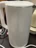 美的（Midea）电热水壶烧水壶钛材质2200W速沸恒温水壶彩钢外壳调奶器自动断电2L大容量2026新款MK-SH20M127-T 实拍图