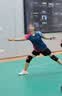 李宁（LI-NING）羽毛球服短袖套装夏季凉爽排球乒乓球打比赛运动服时尚专业透气 男子/蓝色上衣/黑色短裤 套装 L 实拍图